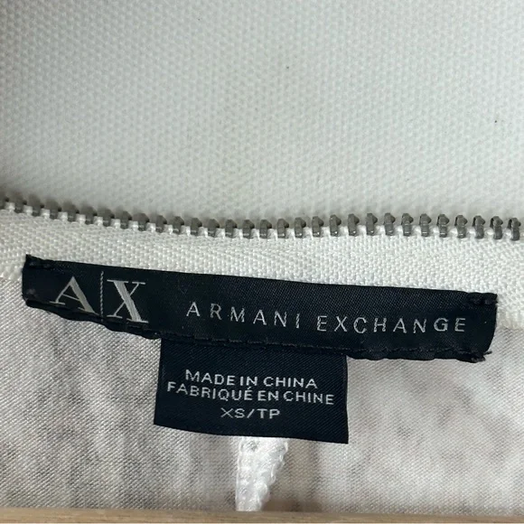 Armani Exchange Snake Skin Print Tunic Dress Zip Neckline - Picture 6 of 6